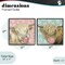 Stupell Industries Cute Bubblegum Highland Cattles 2pc Framed Giclee Set, design by Sara G. Designs